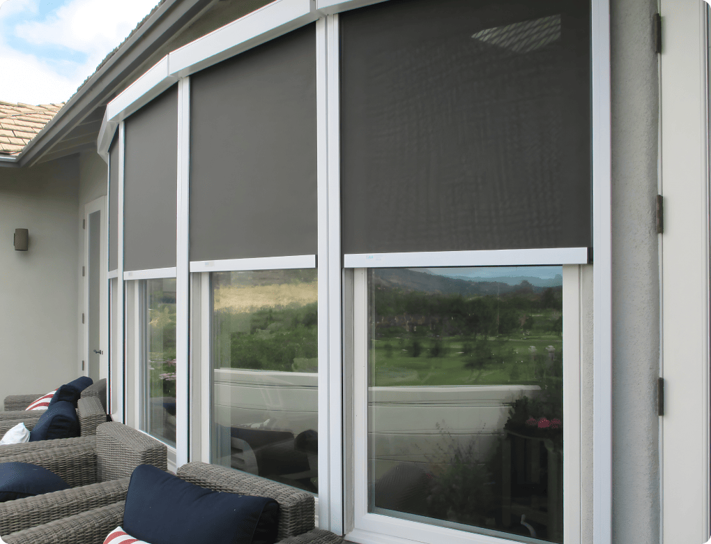 ZIP TRACK BLINDS